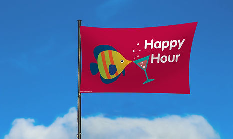 HAPPY HOUR FLAG | FESTIVOLOGY